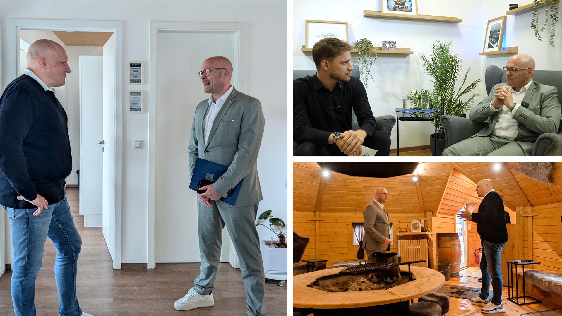 Bayerischer Digitalminister Dr. Fabian Mehring zu Gast bei aconitas GmbH