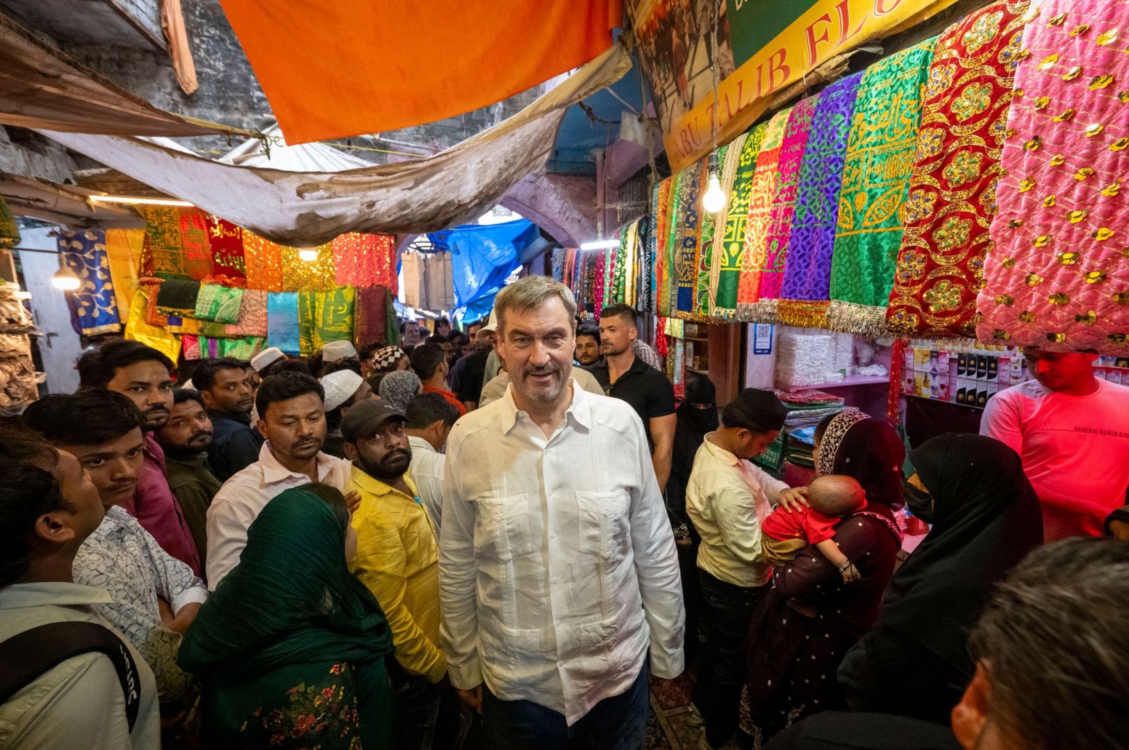 Bayerischer Ministerpräsident Söder besucht Indien