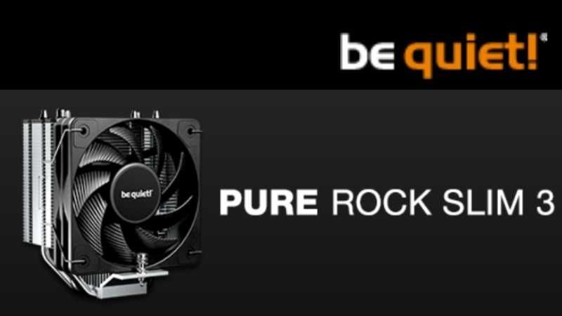 be quiet! Pure Rock Slim 3 – Die perfekte Wahl für kompakte Gaming-PCs und leise Multimedia-Systeme