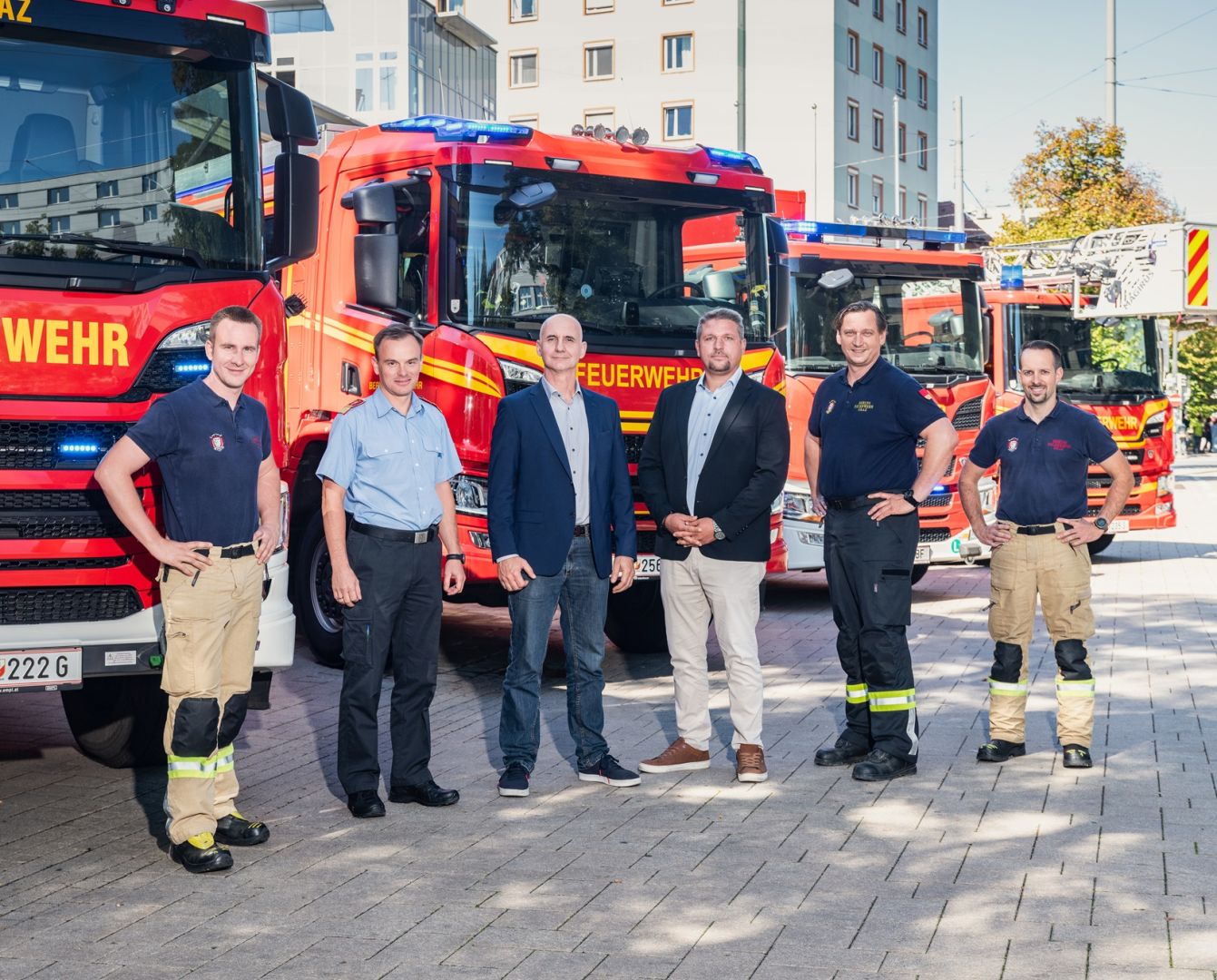 Berufsfeuerwehr Graz investiert in weitere Scania-Einsatzfahrzeuge