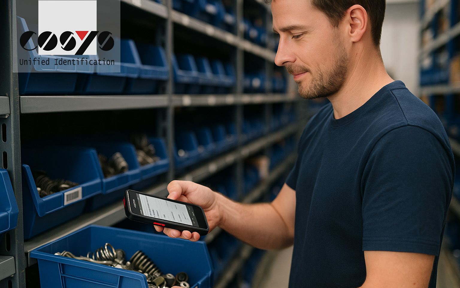 Bestandsanalyse im Ersatzteillager – mit dem Honeywell CT37 & COSYS