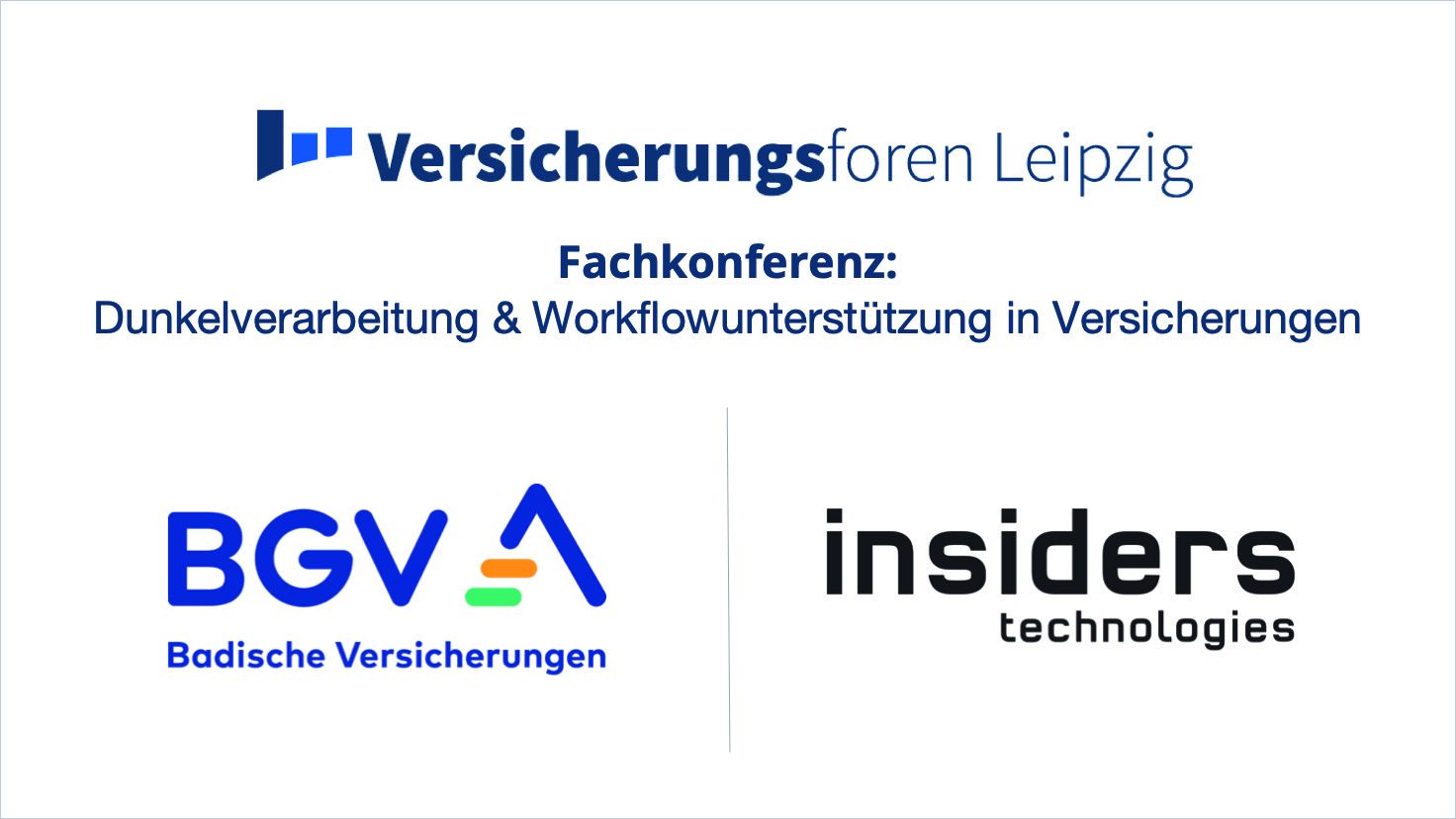 BGV und Insiders Technologies: KI-gestützte Dunkelverarbeitung steigert Effizienz in Versicherungsprozessen