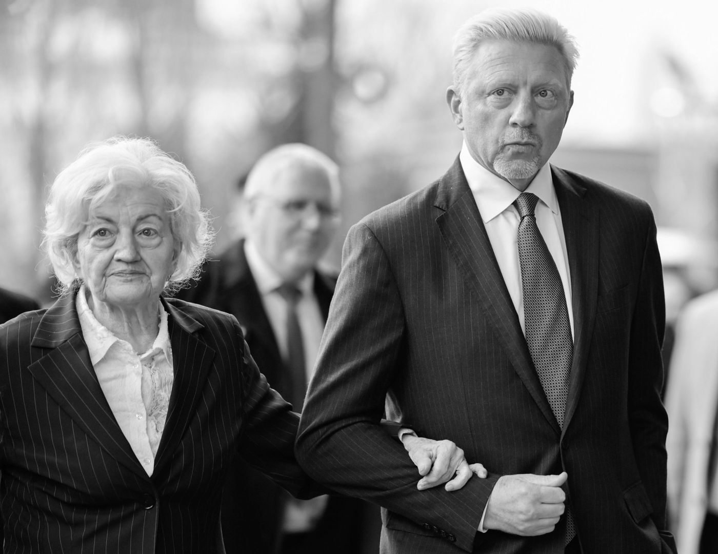 Boris Becker und seine Mutter Elvira Becker