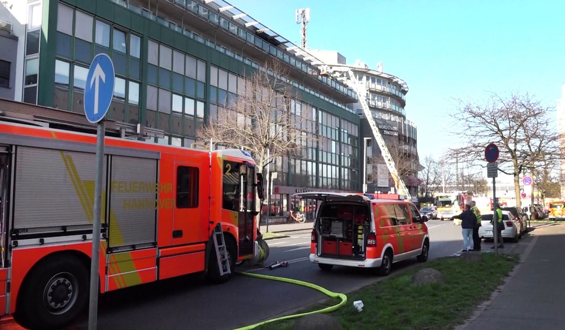 Brand in Pflegeheim