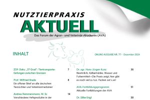 Brandaktuell: NUTZTIERPRAXIS AKTUELL (NPA), Nr. 77, zum Download verfügbar