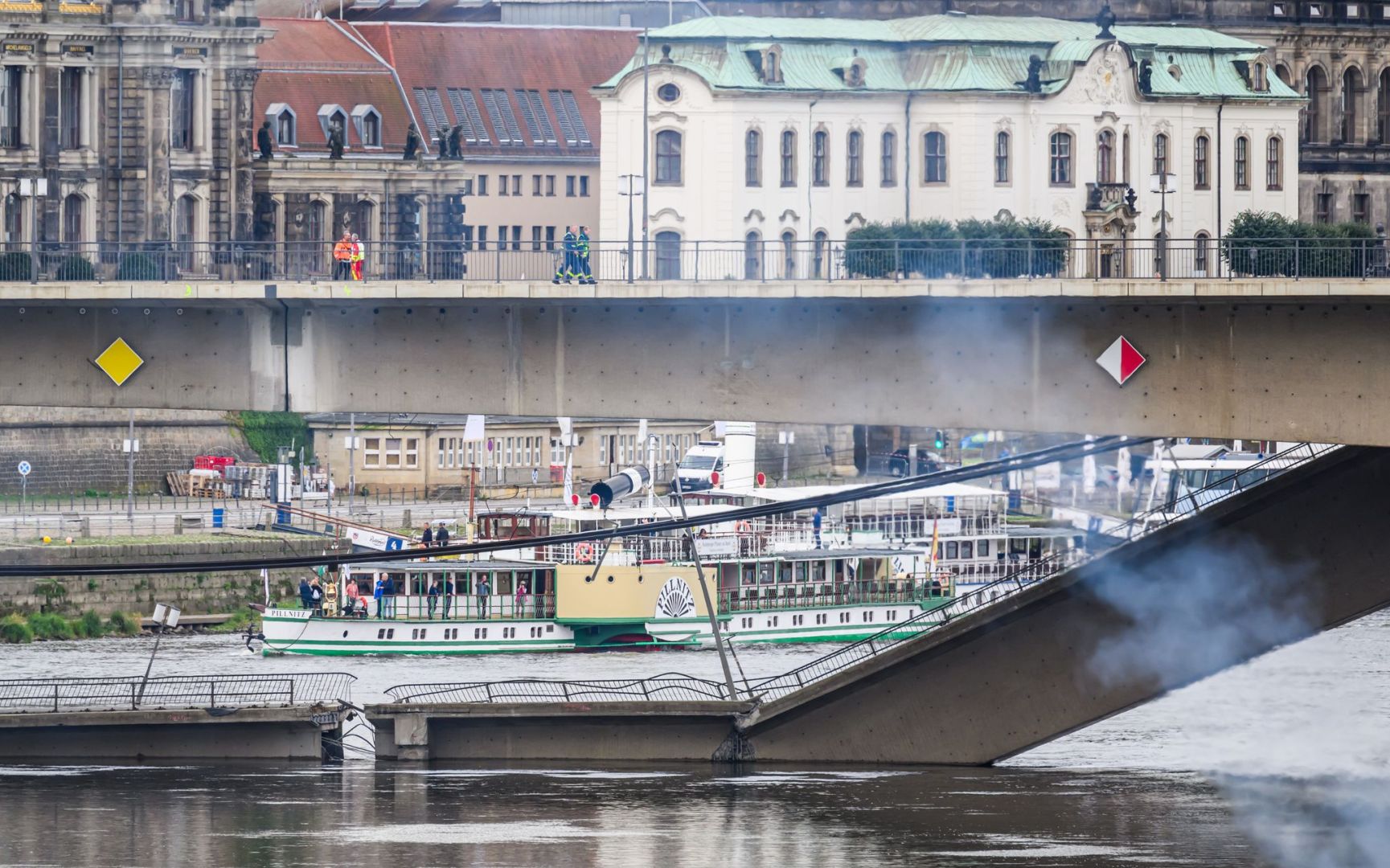 Brückeneinsturz in Dresden