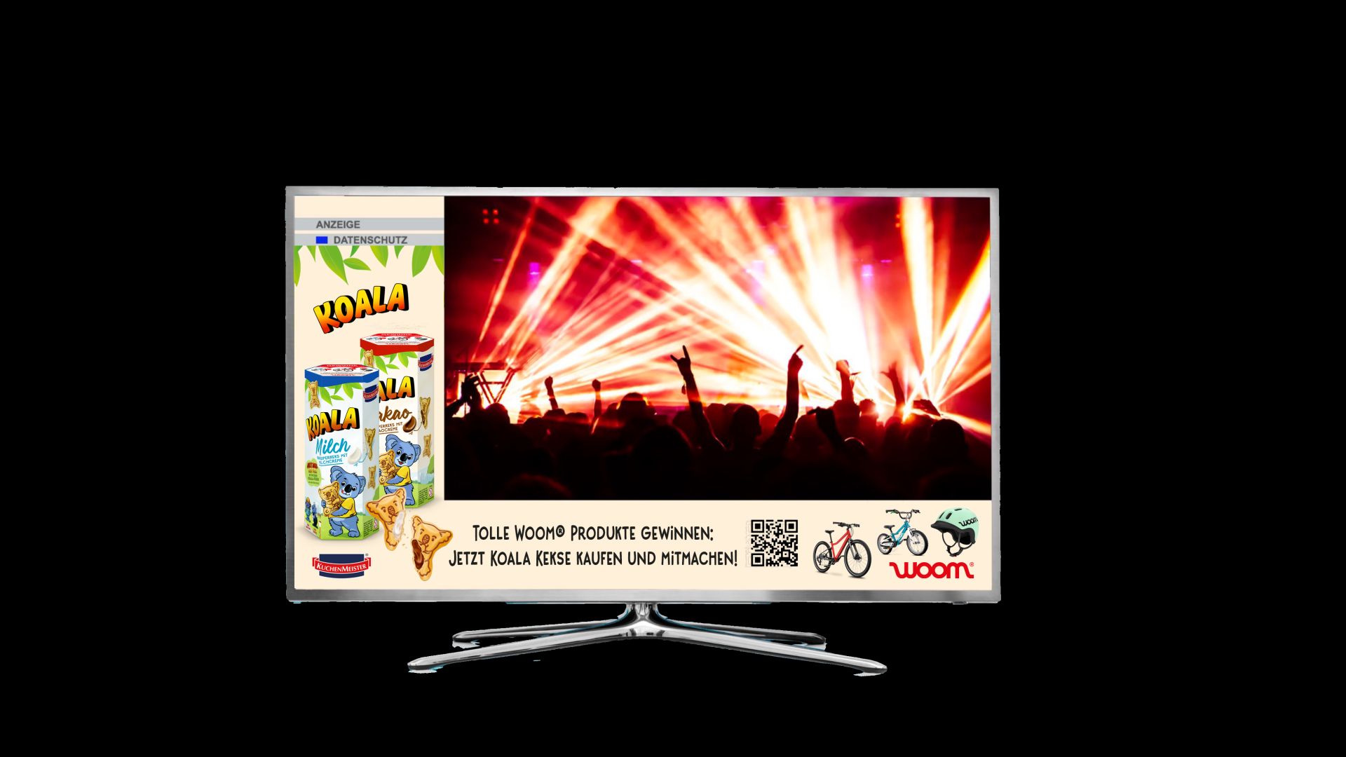 Bühne frei für die KOALA Kekse: KuchenMeister startet crossmediale Kampagne mit woom als neuem Gewinnspielpartner