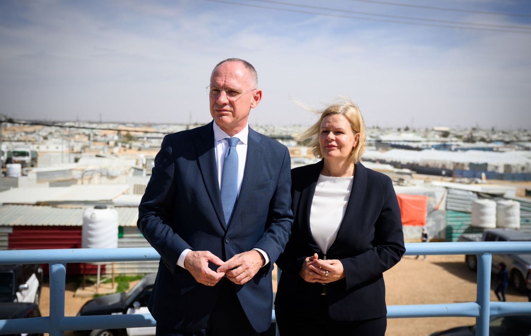 Bundesinnenministerin Faeser in Jordanien