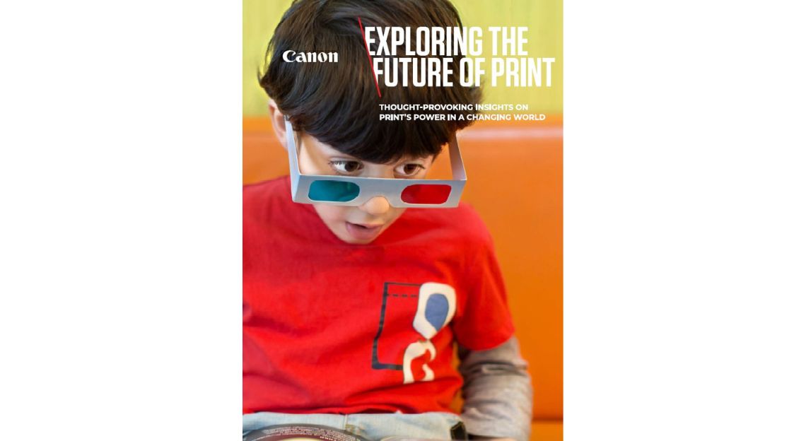 Canon Insight Report 2025: Wie KI, Nachhaltigkeit und die haptische Kraft von Print die Zukunft der Branche prägen