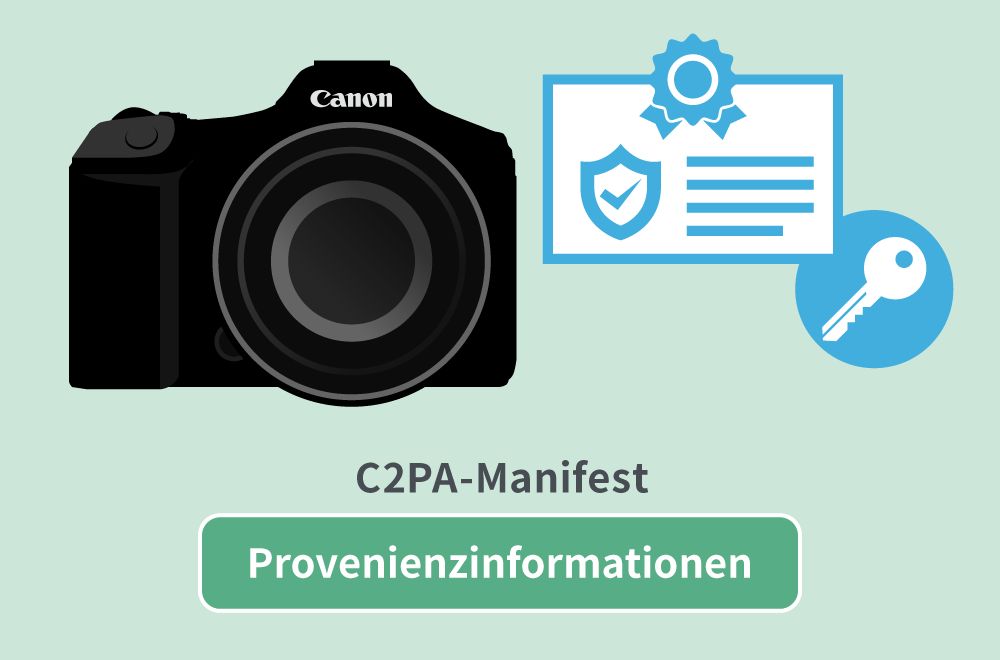 Canon stellt C2PA-konformes Authenticity Imaging System für Nachrichtenmedien vor