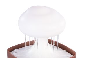 Carlo Milano Regenwolke-Luftbefeuchter, USB-C, LED-Farbwechsel, 5 Naturgeräusche