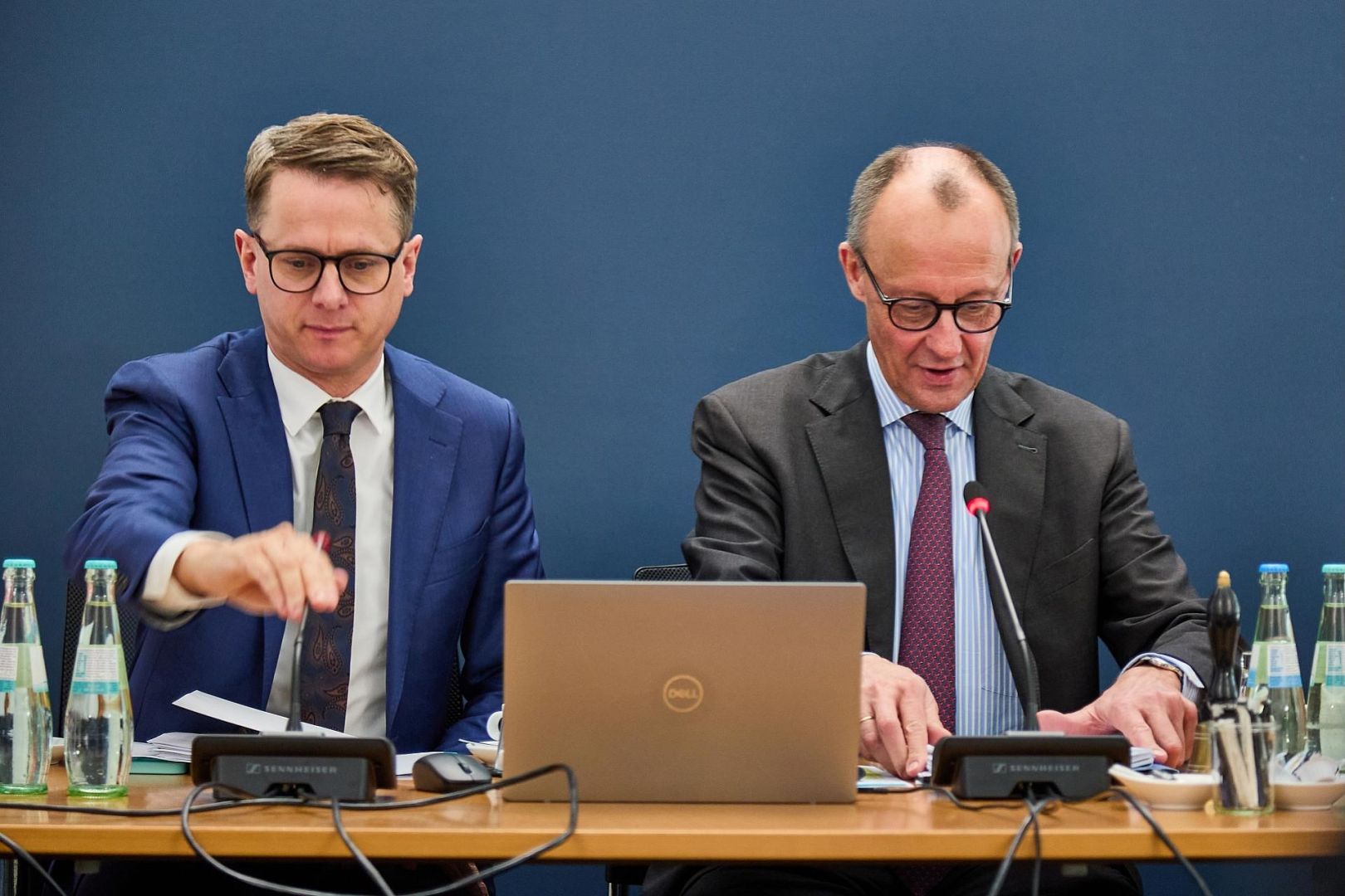 Carsten Linnemann und Friedrich Merz (Archiv)