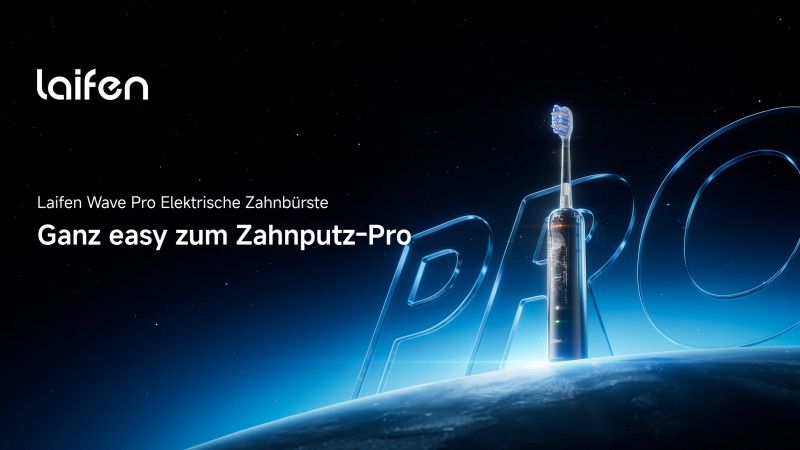 CES 2026: Laifen präsentiert die neue elektrische Zahnbürste Wave Pro