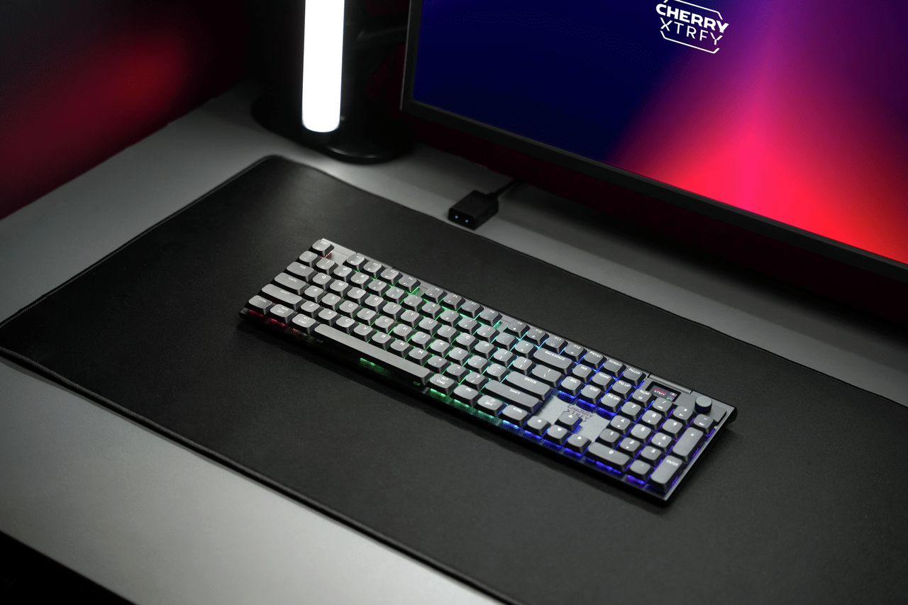 CHERRY XTRFY MX 10.1 Wireless: Gaming-Tastatur mit 8000 Hz und 900 Stunden Akkulaufzeit