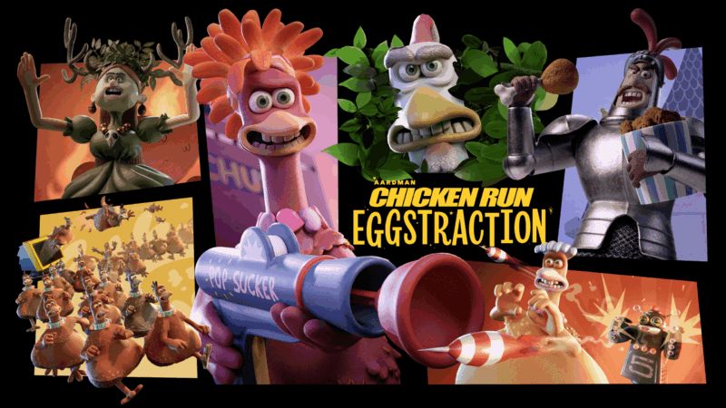 CHICKEN RUN: EIERLAUF – Ankündigung des Action-Schleichspiel