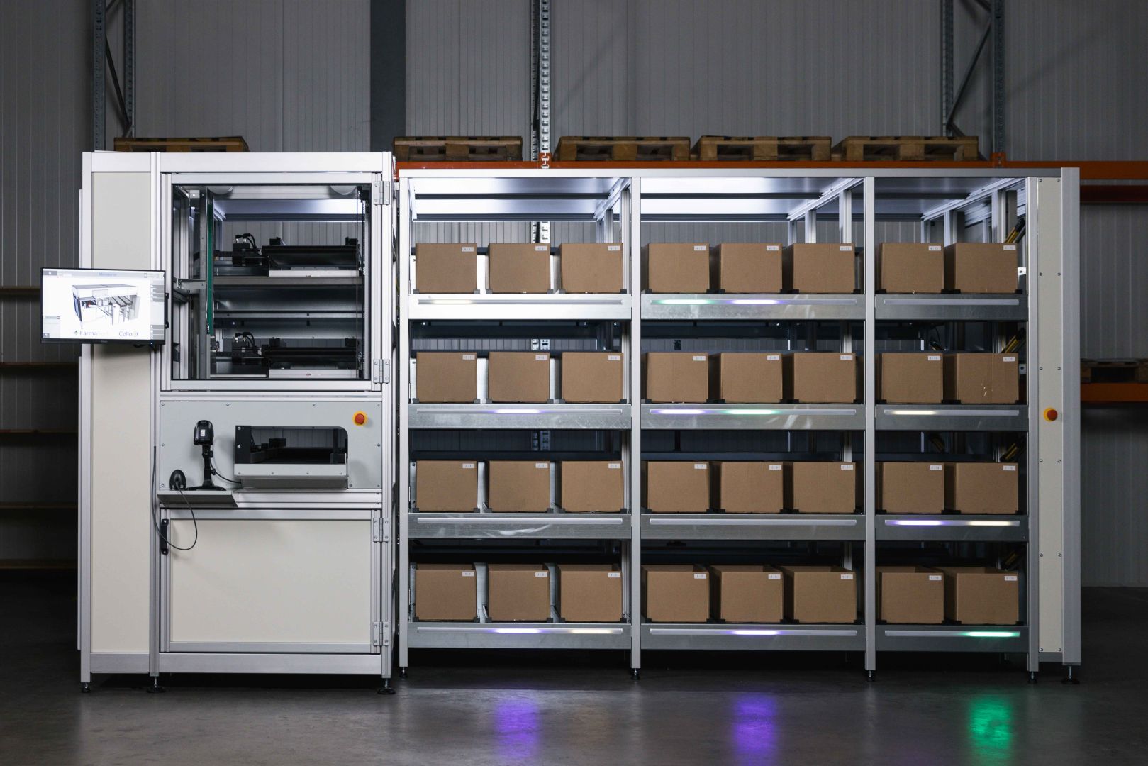 Collo-X von FarmaSort präsentiert auf der LogiMAT 2026 die nächste Generation der automatischen Put-Wall (MicroSorter)