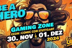 COMIC CON STUTTGART kehrt mit eigener Gaming Zone zurück