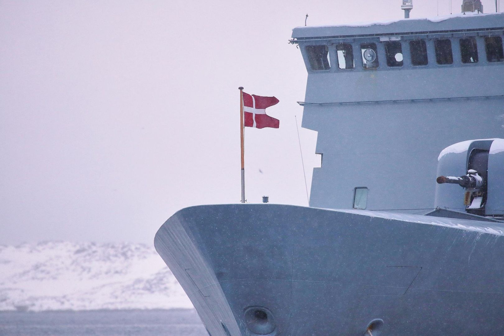 Dänisches Kriegsschiff in Grönland (Archiv)