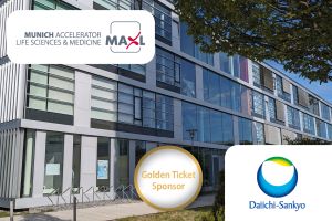 Daiichi Sankyo wird „Golden Ticket“-Sponsor des BioM Biotech-Inkubators