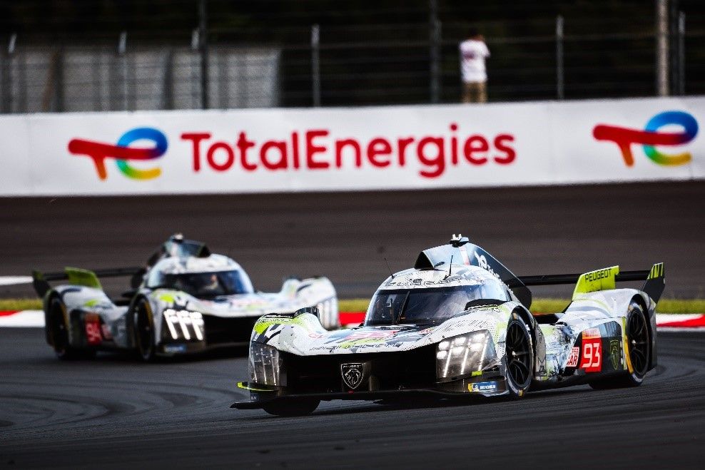 Das Team PEUGEOT TotalEnergies erzielt bestes Saisonergebnis bei den 6 Stunden von Fuji