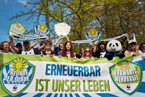 Demo für die Energiewende  und gegen «fossile Lobbypolitik»