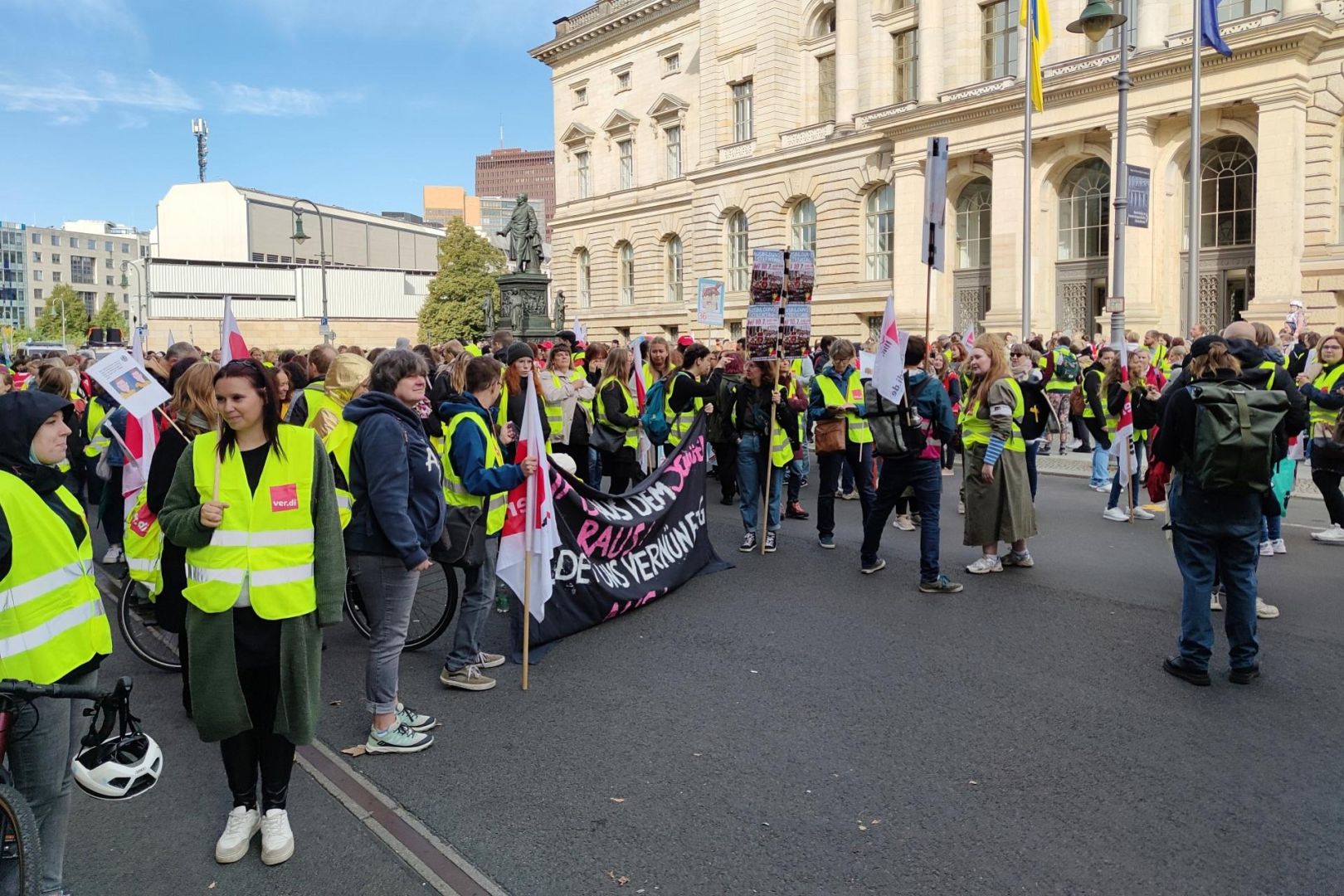 Demo von Kita-Erzieherinnen am 12.09.2024