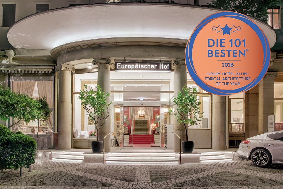 Der Europäische Hof Heidelberg erneut unter den besten Hotels Deutschlands
