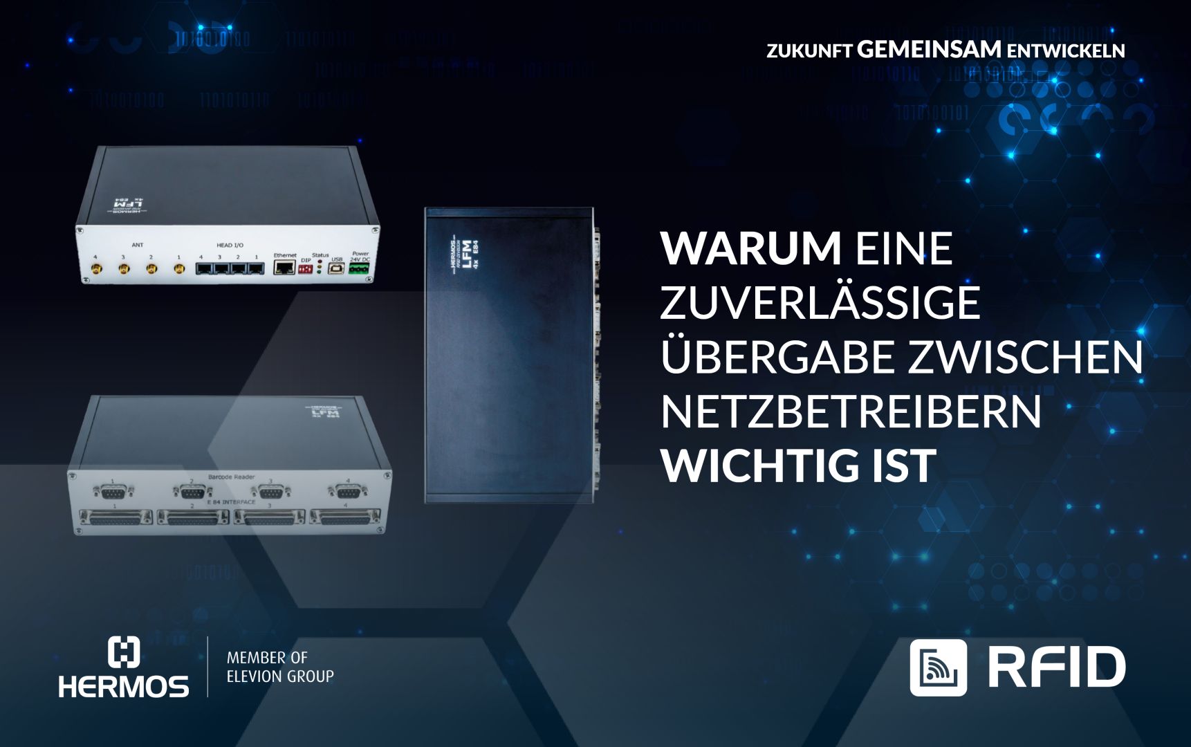 Der HERMOS LFM Reader E84