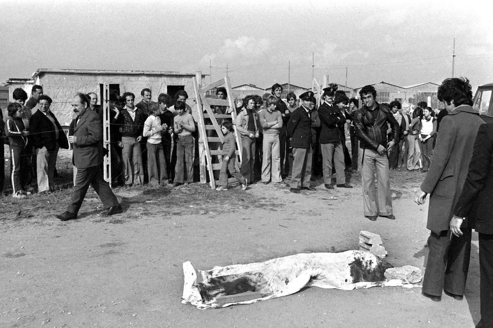 Der Leichnam von Pier Paolo Pasolini