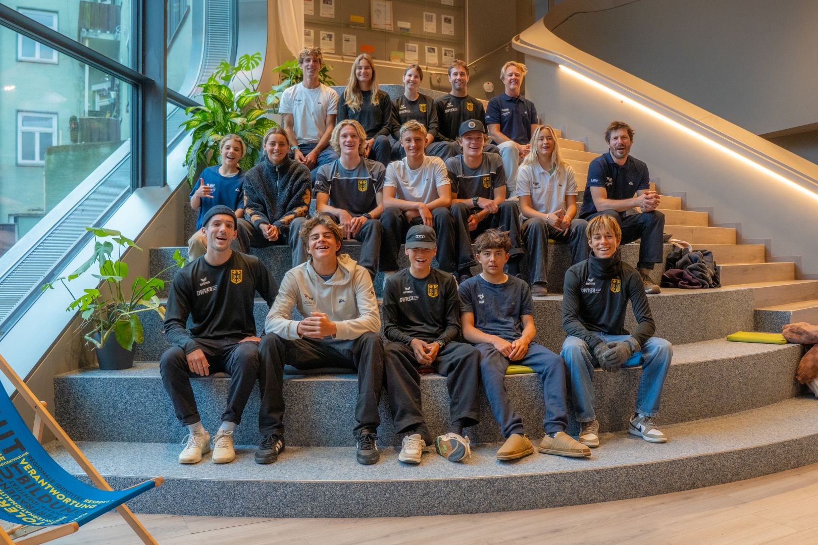 Deutsches und französisches Surf-Junior:innenteam absolvieren gemeinsames Trainingslager in München