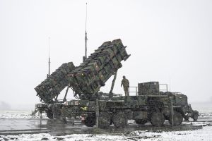 Deutschlands Flugabwehrsystem Patriot in Polen