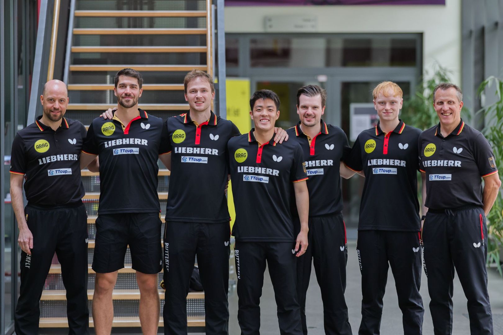 Deutschlands Tischtennis-Team