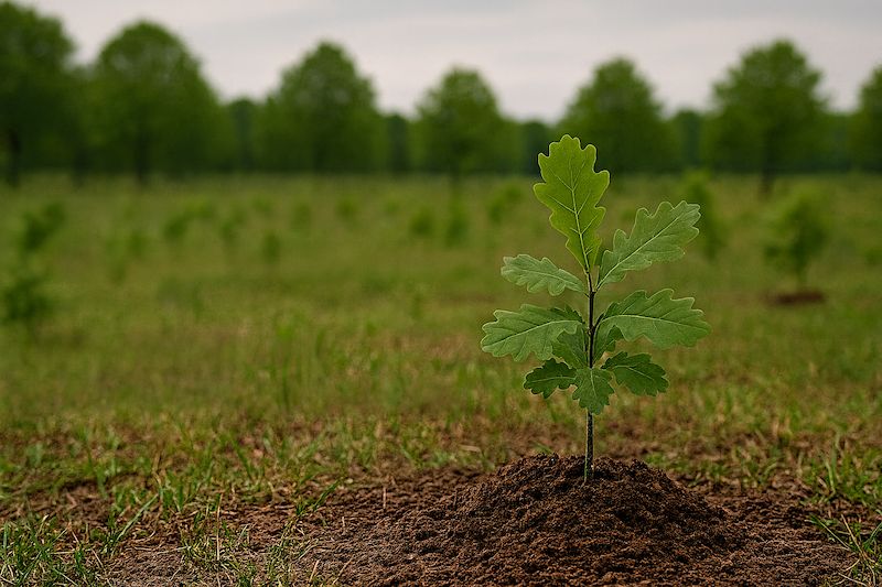 Die führende Linkbuilding Agentur performanceLiebe pflanzt über 2.750 Eichenbäume