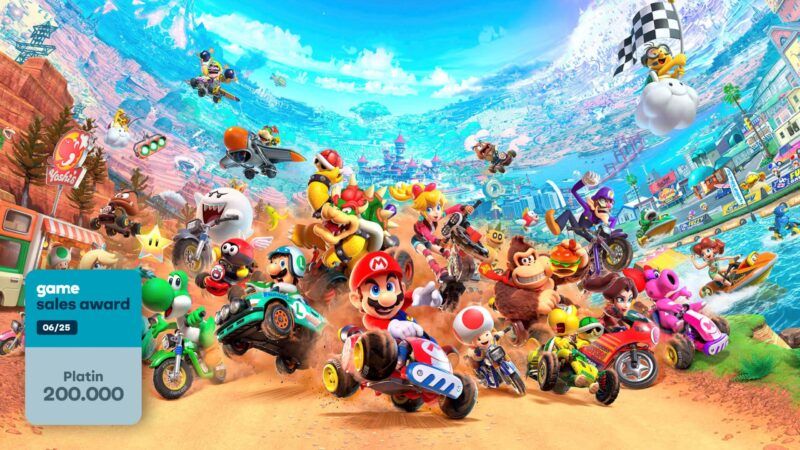 Die Reifen zum Durchdrehen bringen mit den game Sales Awards im Juni