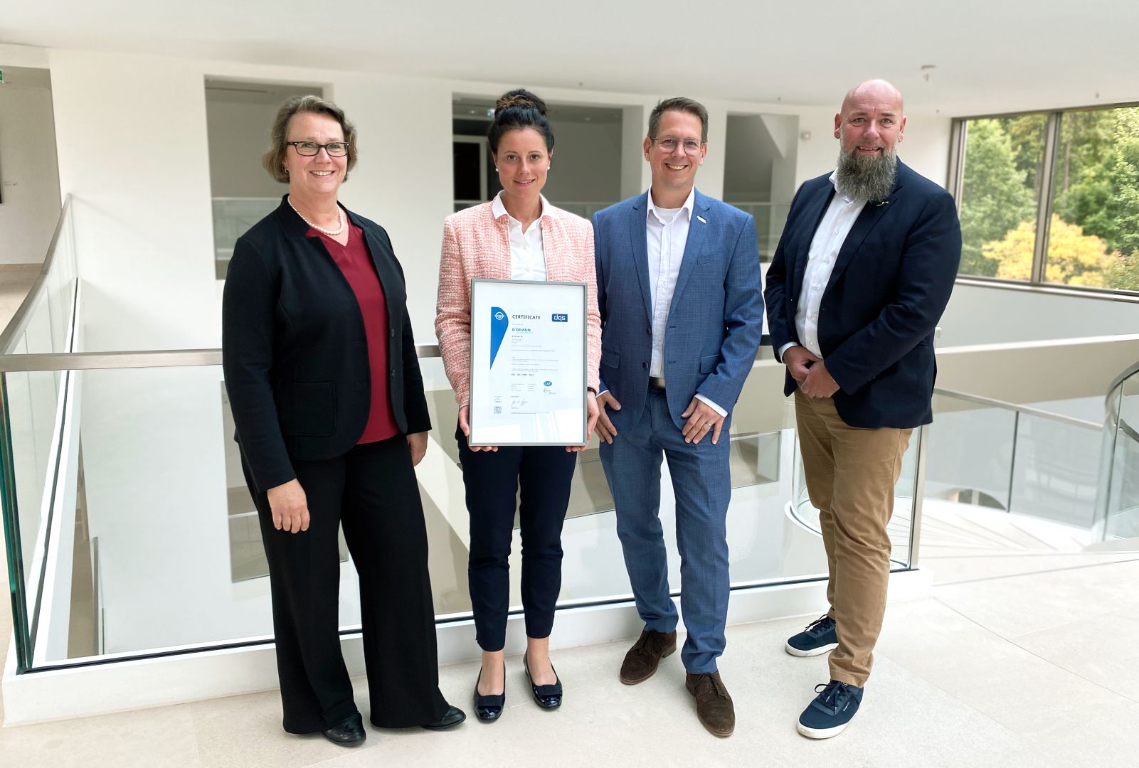 Digitale Medizintechnik: B. Braun erhält ISO 27001-Zertifizierung für Informationssicherheit