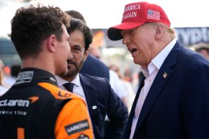 Donald Trump bei der Formel 1