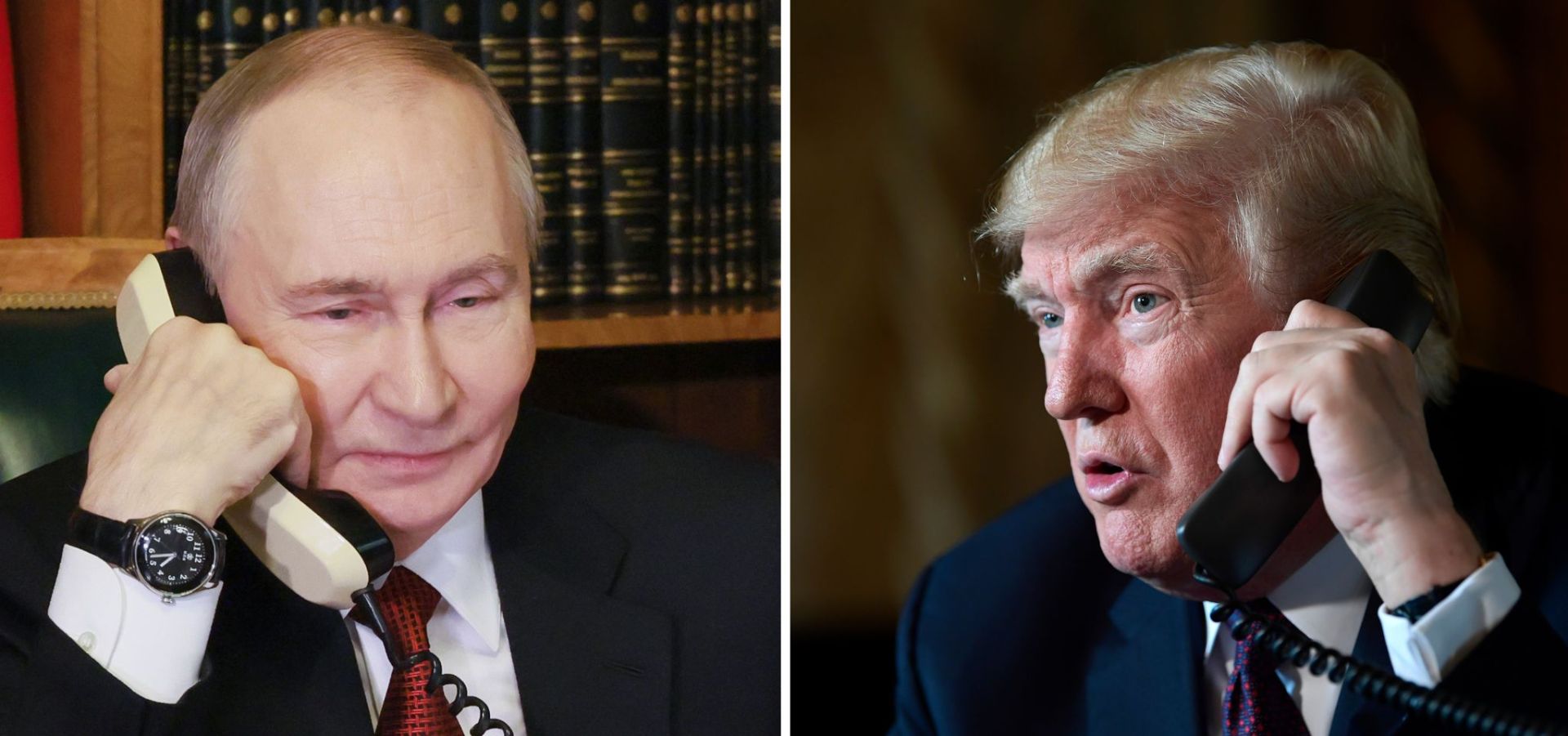 Donald Trump und Wladimir Putin haben telefoniert