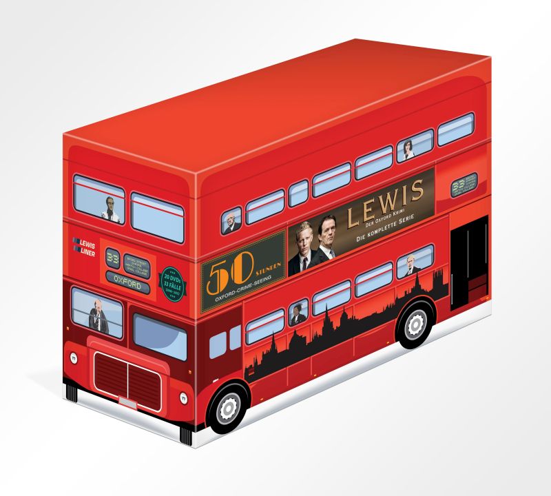 Verbrechen summa cum laude: DVD-Gesamtbox Lewis – Der Oxford-Krimi – 9 Staffeln, 33 Fälle