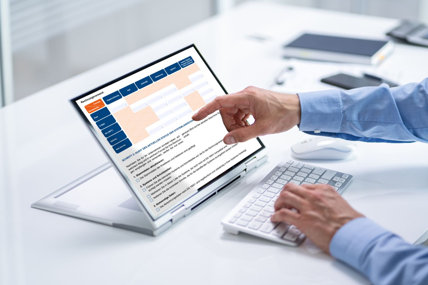 E-Rechnungspflicht: compacer veröffentlicht interaktive Checkliste