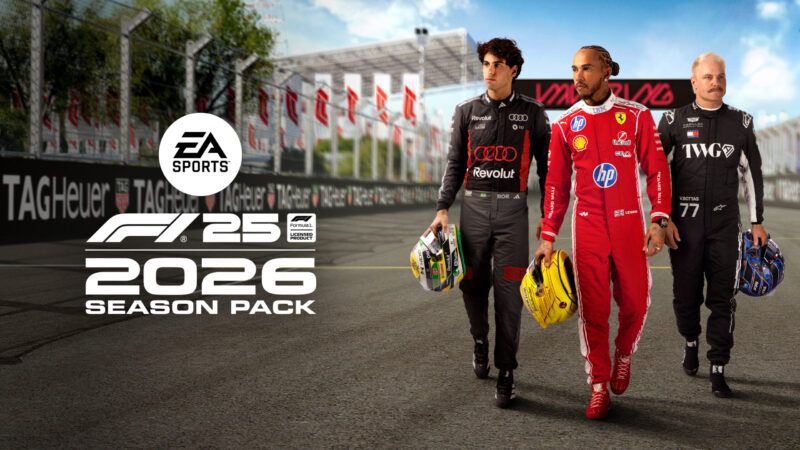 EA SPORTS F1 25 wächst mit umfassenden 2026 Season Pack