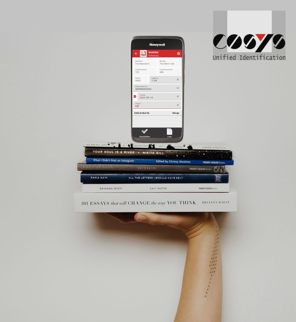 Effiziente Inventur für die Buch- und Pressebranche mit COSYS Leihgeräten und Inventursoftware