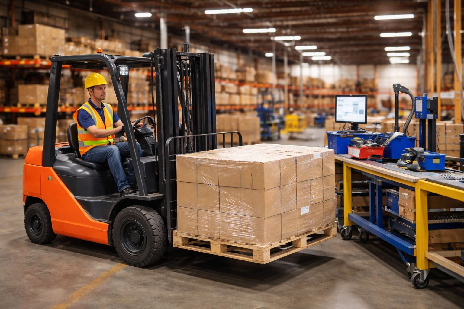 Effizienz auf der letzten Strecke im Werk