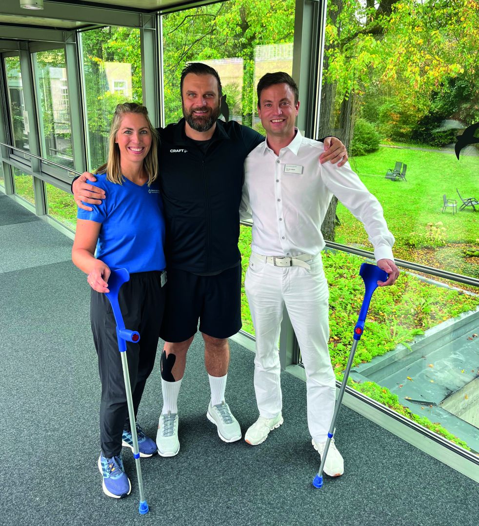 Ehemaliger Frisch Auf!-Star Dragos Oprea zur Behandlung in der Rehaklinik Bad Boll