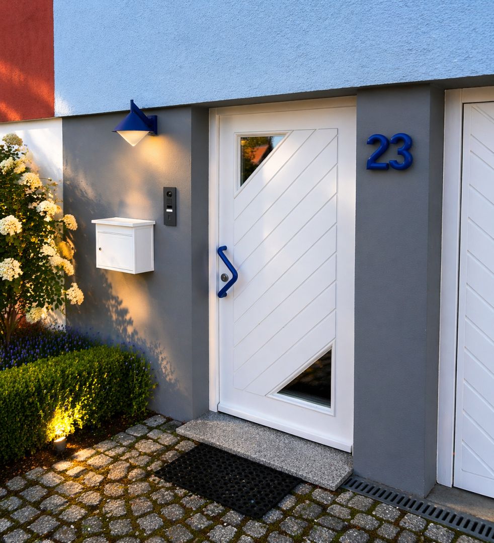 Ein Zuhause mit Zukunft: Wie eine Familie ihr Reihenendhaus mit DoorBird sicherer, komfortabler und moderner machte