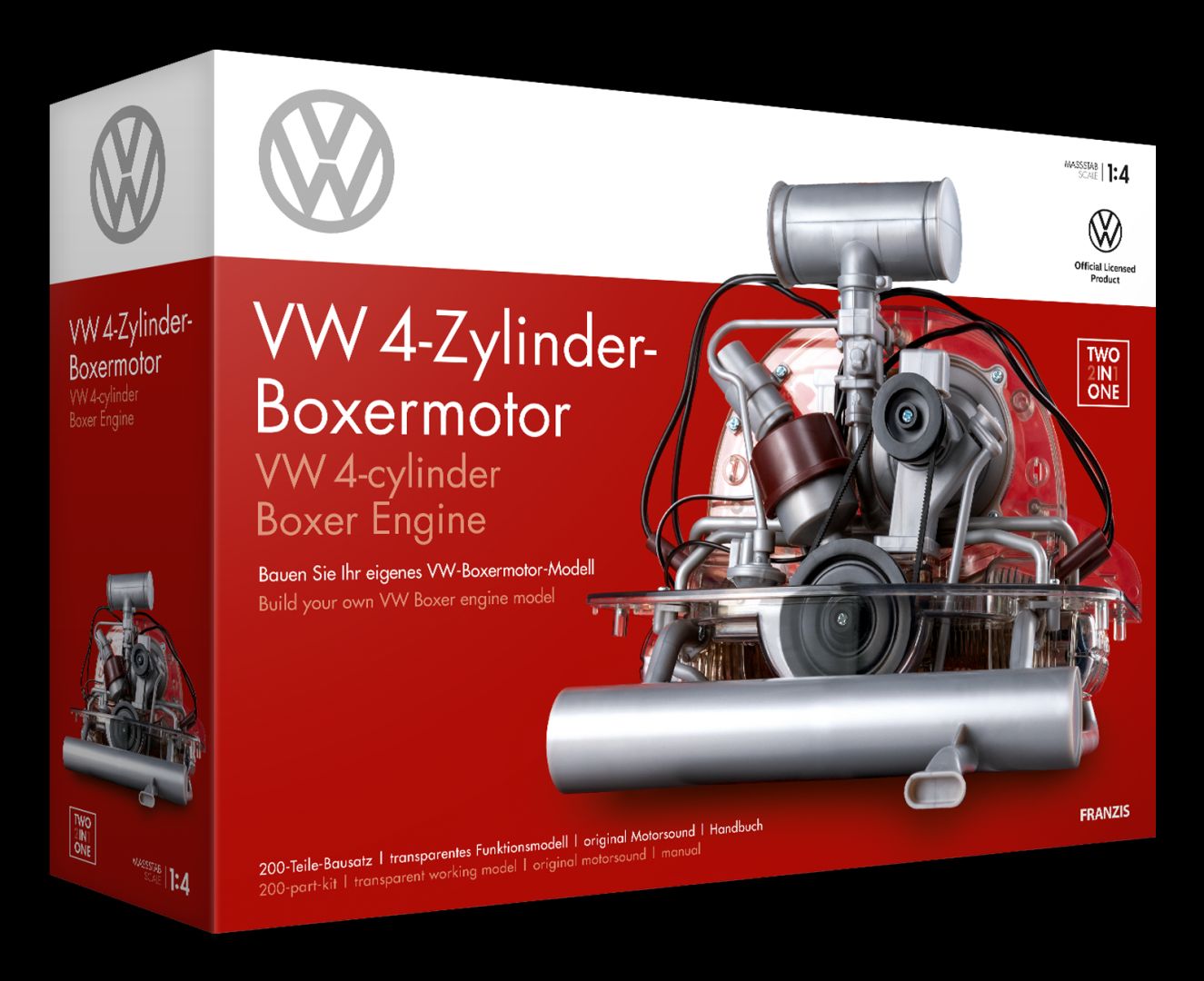 Einzigartiger Bausatz des VW Boxermotors zum Jubiläum