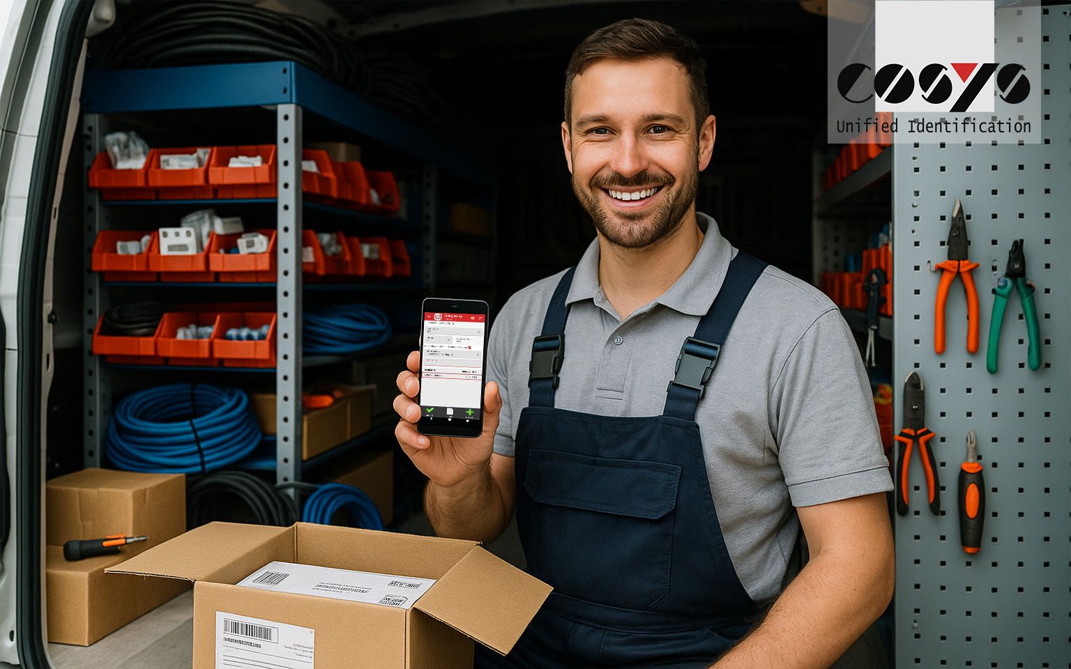 Elektrohandwerk digital – mit der COSYS Lagerbestand App