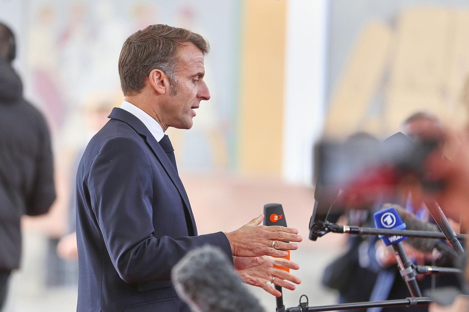 Emmanuel Macron am 01.10.2025