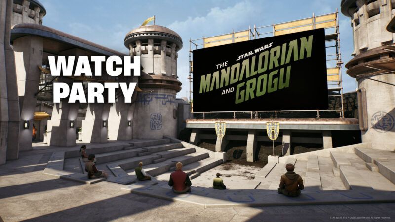 Epic, Disney und Lucasfilm bringen „The Mandalorian & Grogu Watch Party Island“ mit exklusiven Inhalten nach Fortnite