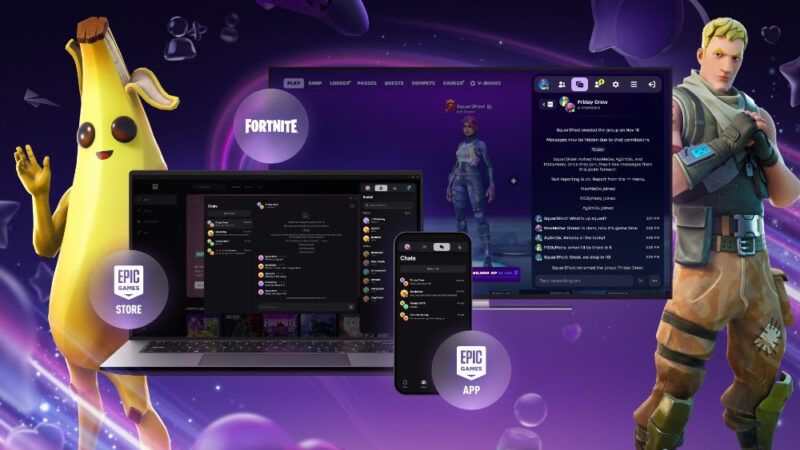 Epic Games: Text-Chat jetzt im gesamten Epic-Ökosystem verfügbar