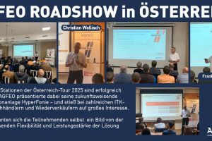 Erfolgreicher Auftakt der AGFEO Roadshow in Österreich!
